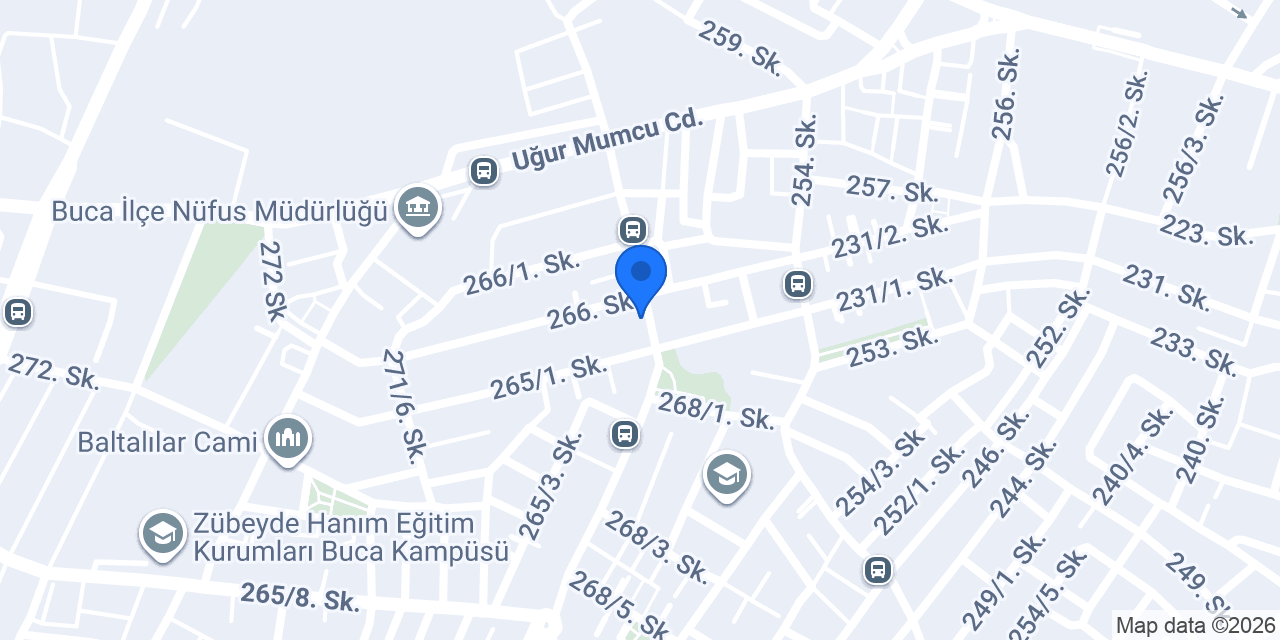İzmir 1.Noterliği konumu