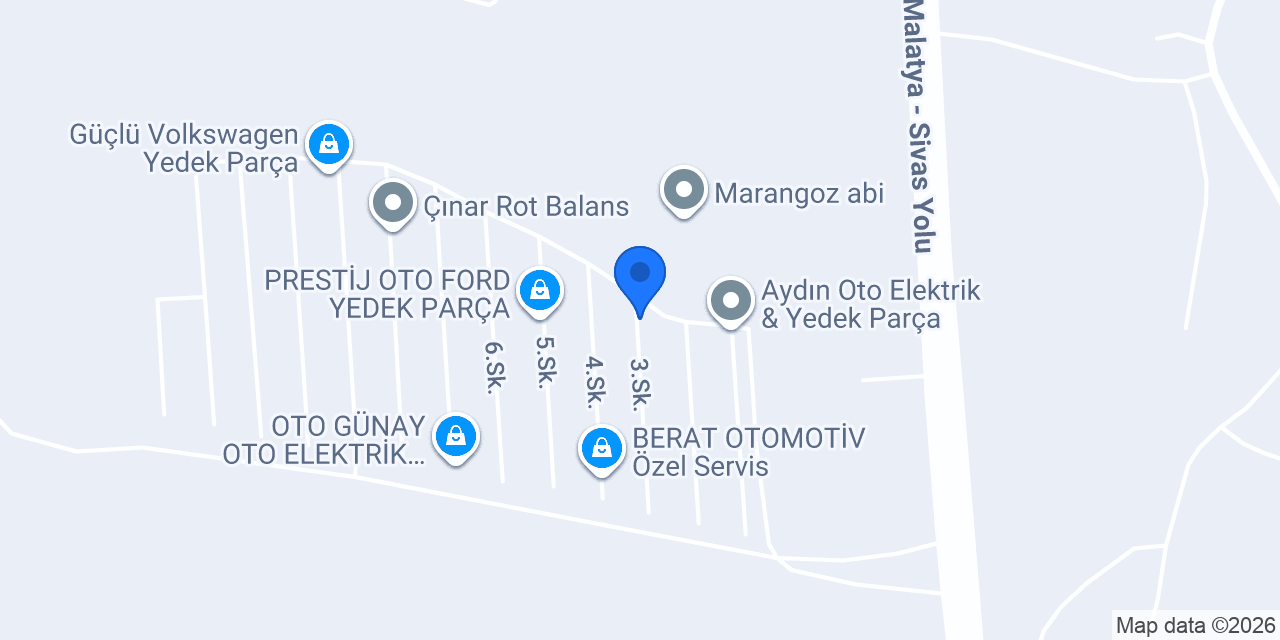 Kale Oto Bakim Servis konumu