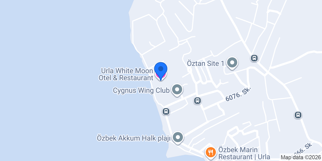Urla White Moon Otel & Restaurant konumu