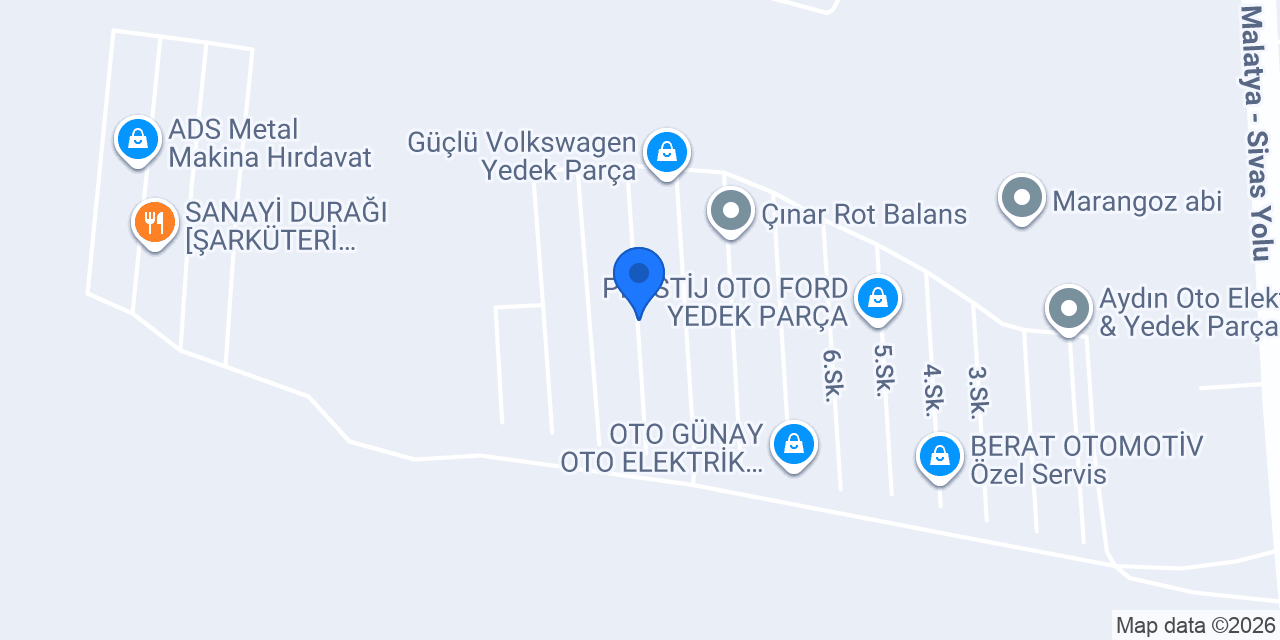 SEMİH OTOMOTİV YEDEK PARÇA konumu