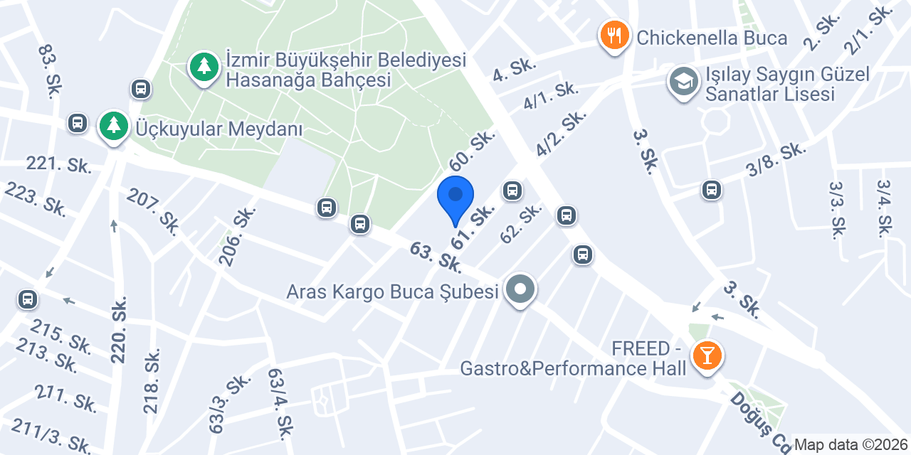 Acarlar Fırın Cafe konumu