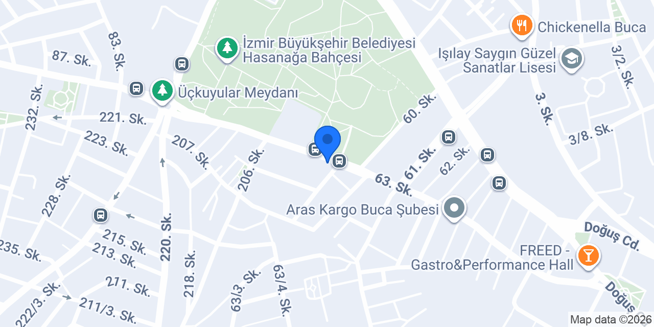 Eroğlu Alış - Veriş Merkezi konumu