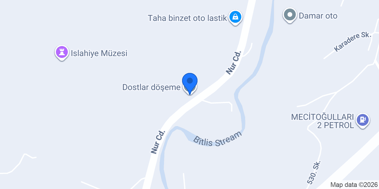 Dostlar döşeme konumu