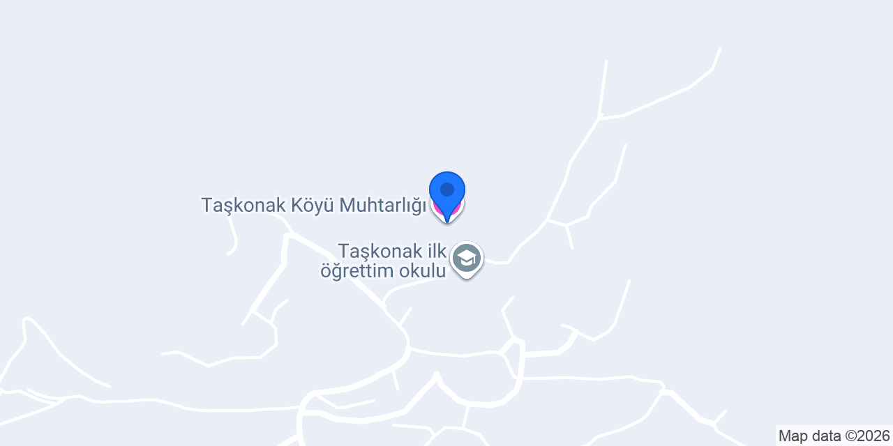 Taşkonak Köyü Muhtarlığı konumu