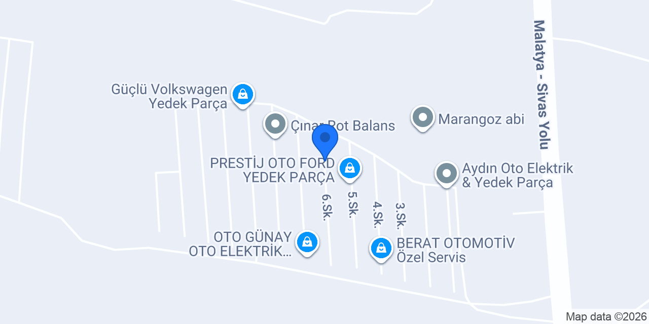Fiat özel servis konumu