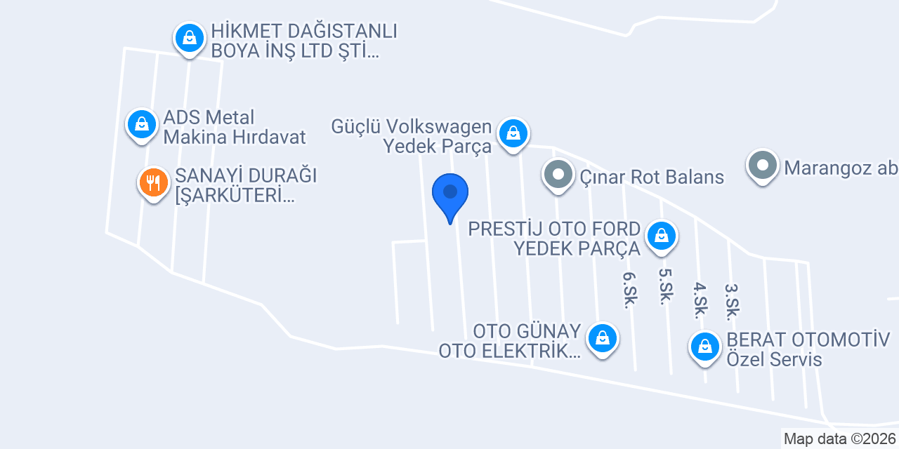 Koç Kardeşler Dalgiç Pompa konumu