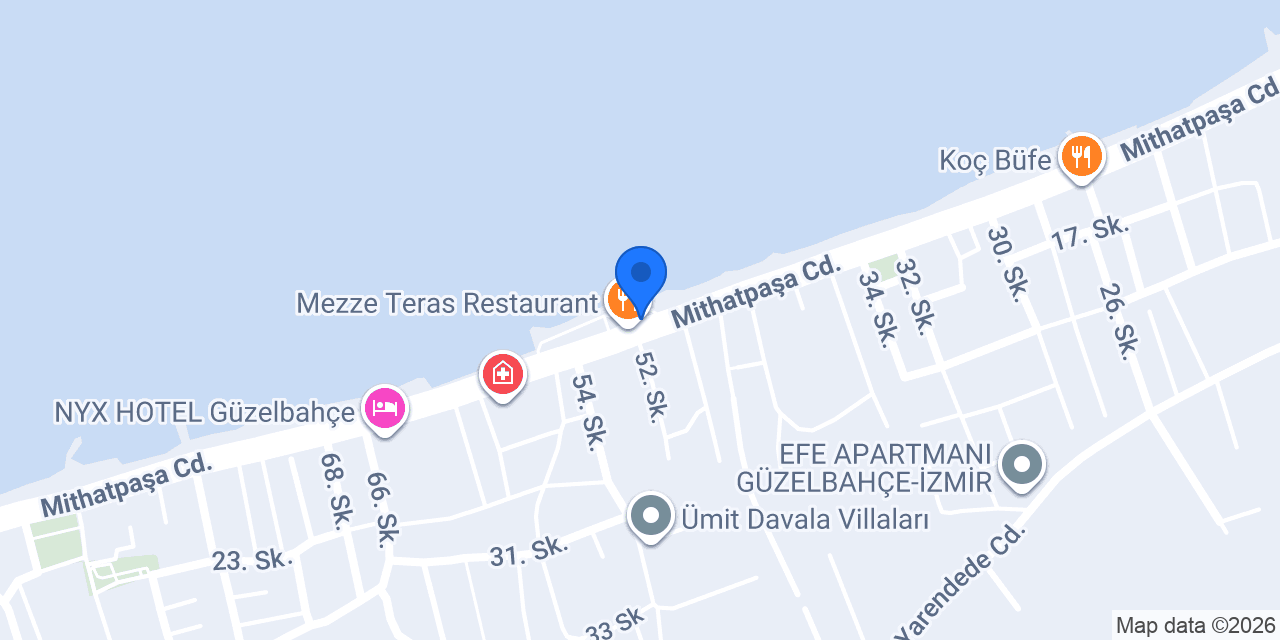 Tunay Balık Restoranı konumu