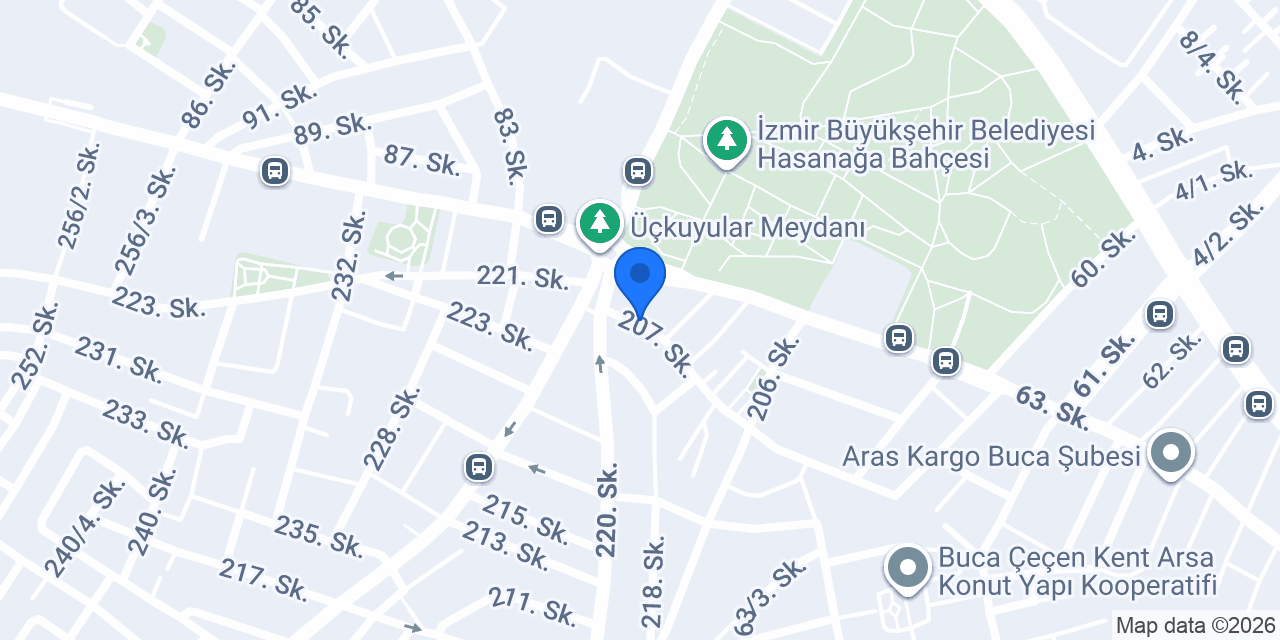 Artı Pizza konumu