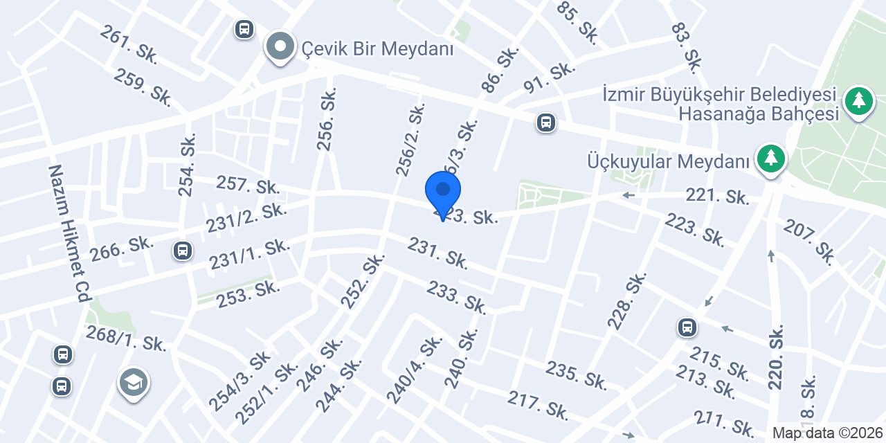 Deniz Çakır Hair Studio konumu