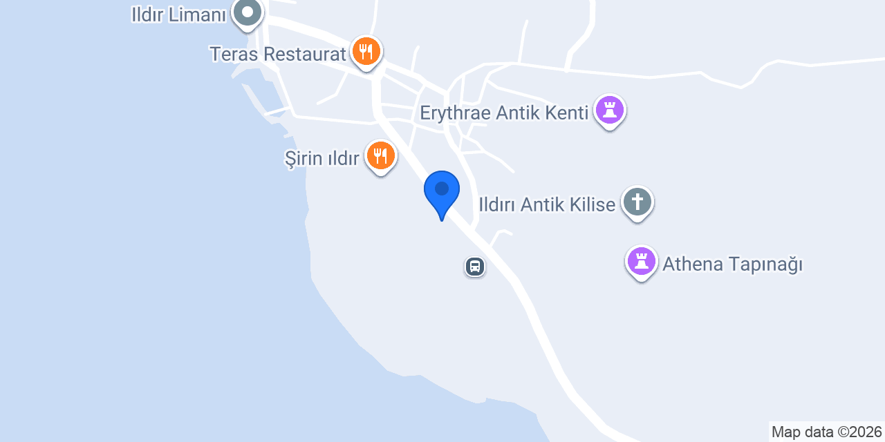 Turkuaz Kafe konumu