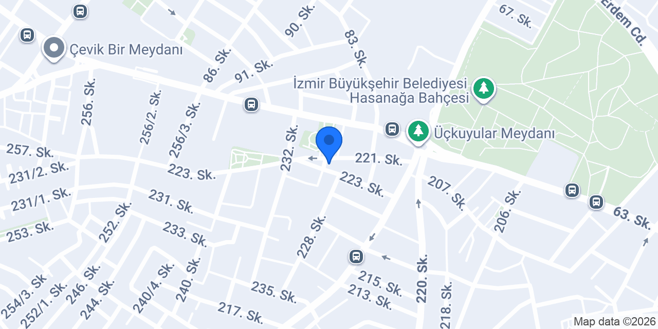 Buca Erdem Eczanesi konumu