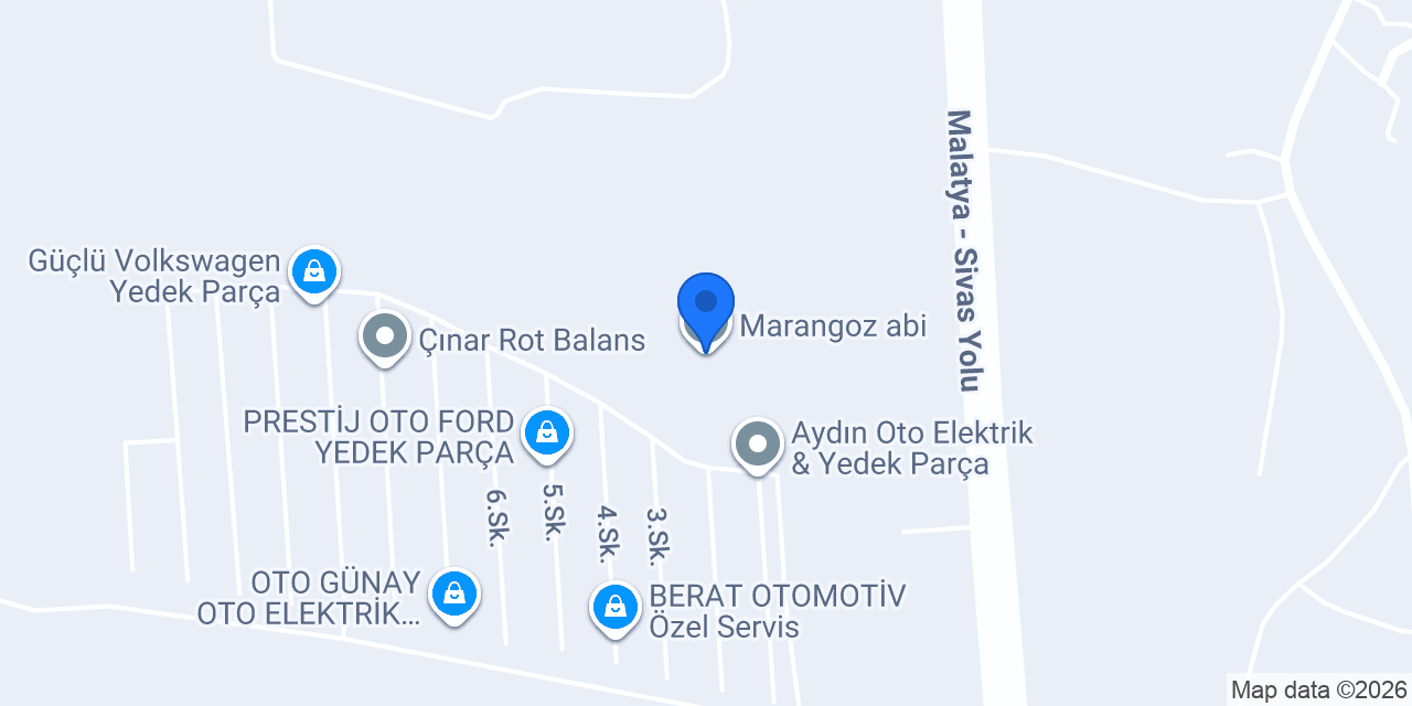 Marangoz abi konumu