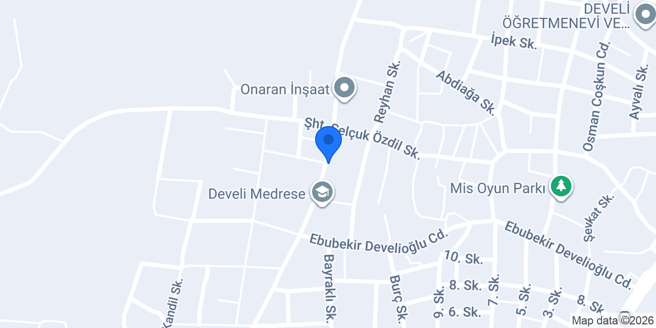 Akarsu unlu mamülleri konumu