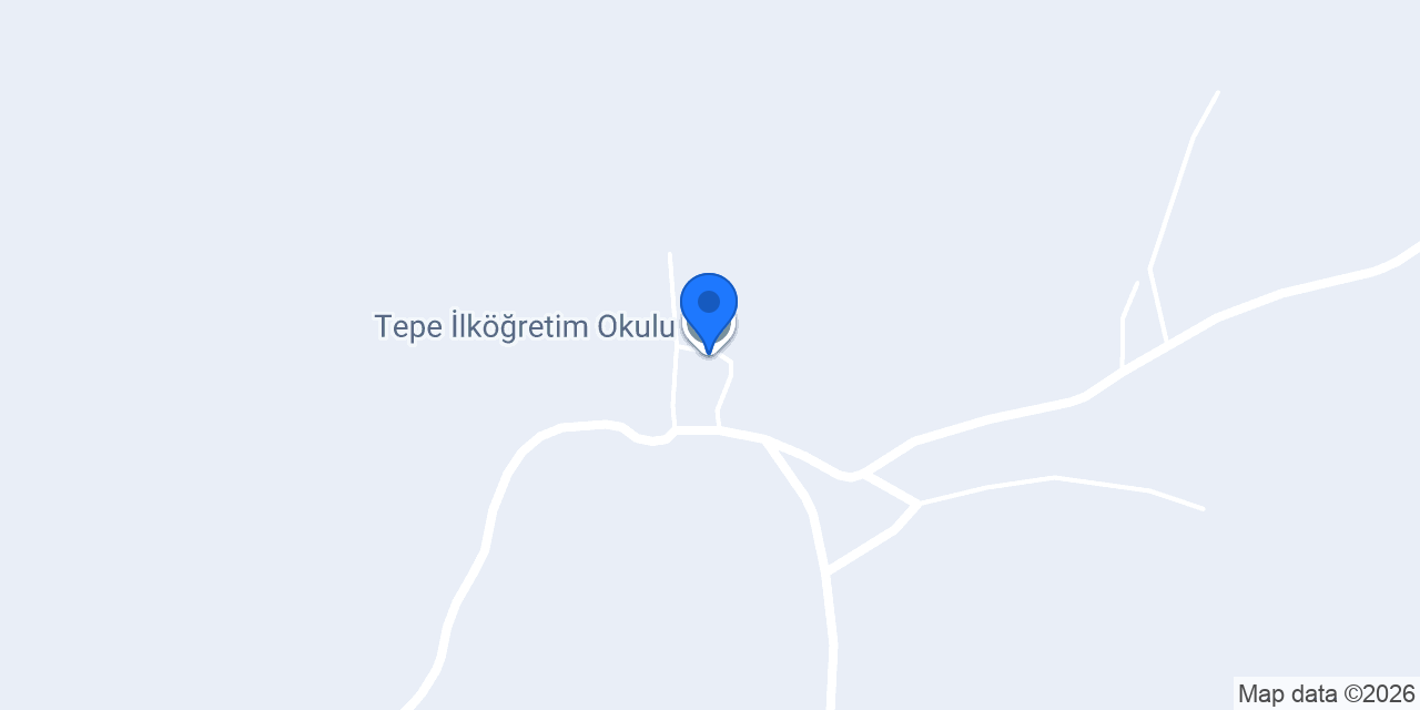Tepe İlköğretim Okulu konumu