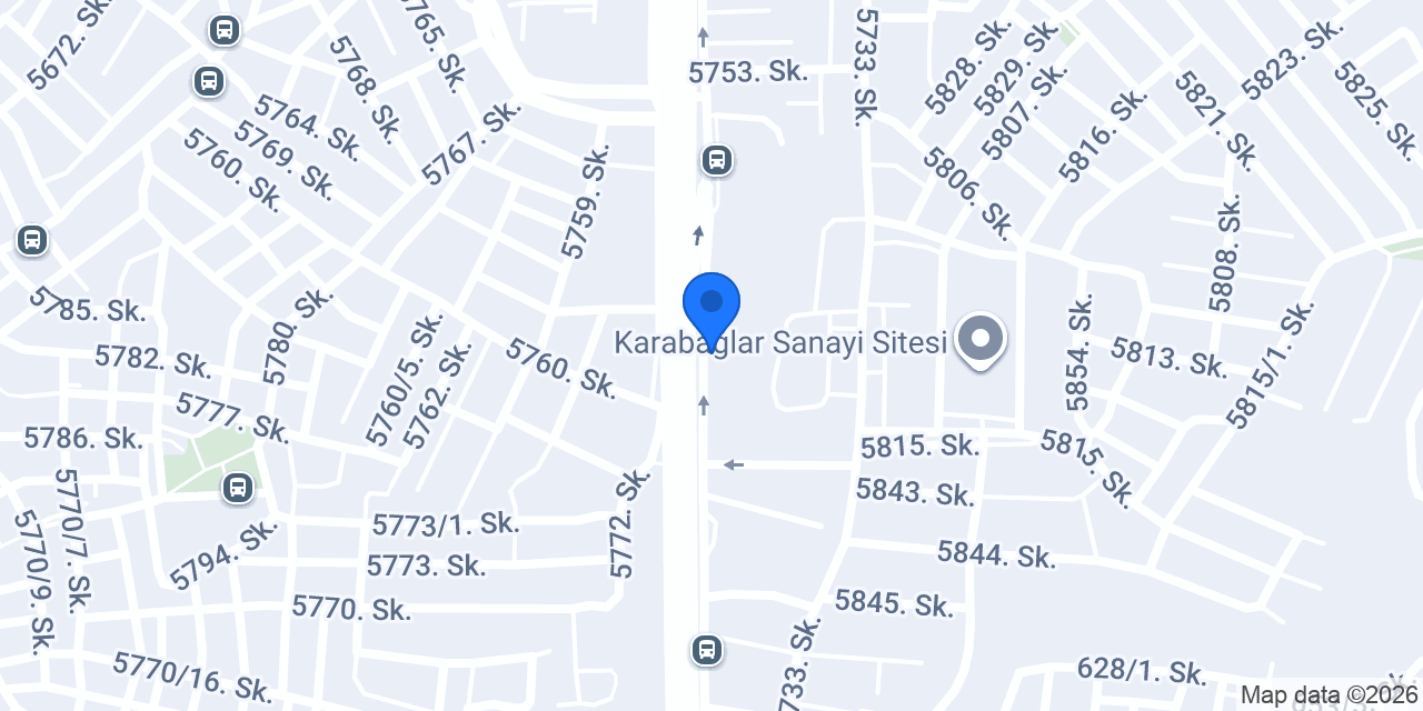 Gündoğdu Mobilya Karabağlar konumu