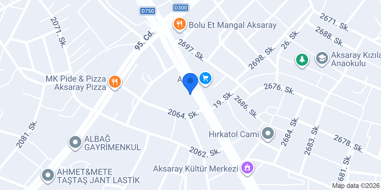 Ömeroğlu Mobilya konumu