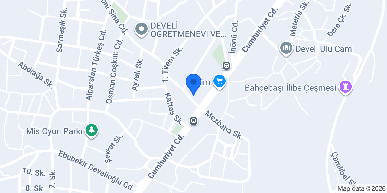 Lalezar Pastanesi konumu