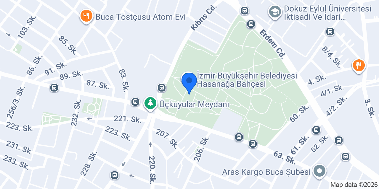 GSB BUCA GENÇLİK MERKEZİ konumu