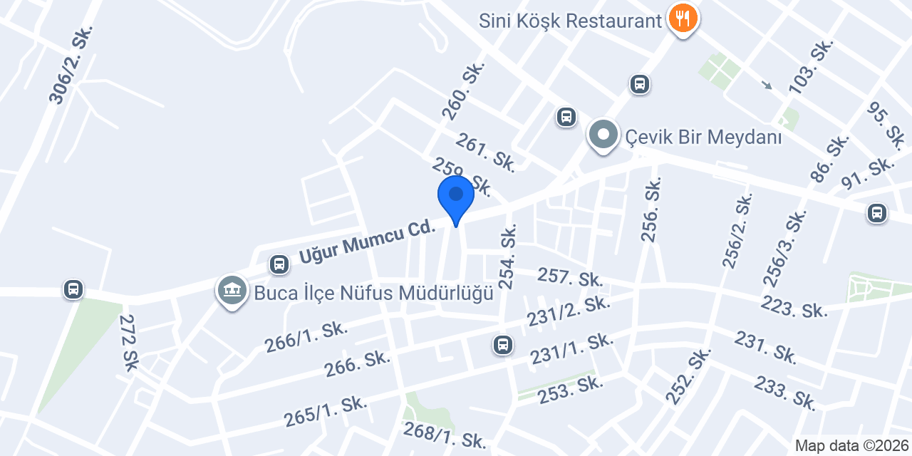 Yapı Kredi - Buca Şubesi konumu