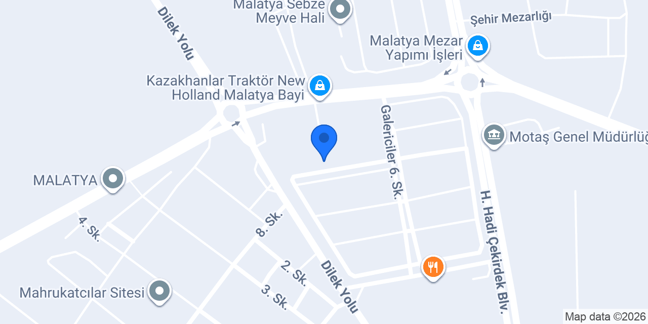 Mahmat Otomotiv konumu