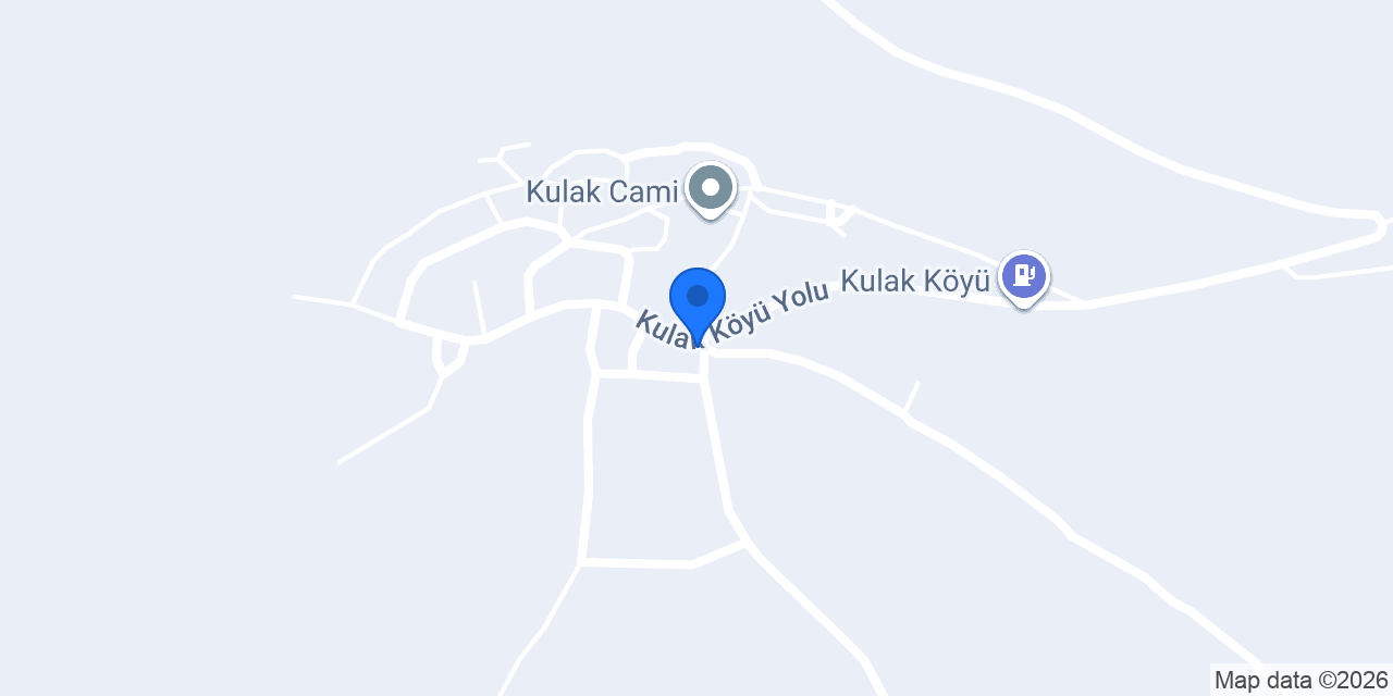 Kulak Köyü Muhtarlığı konumu