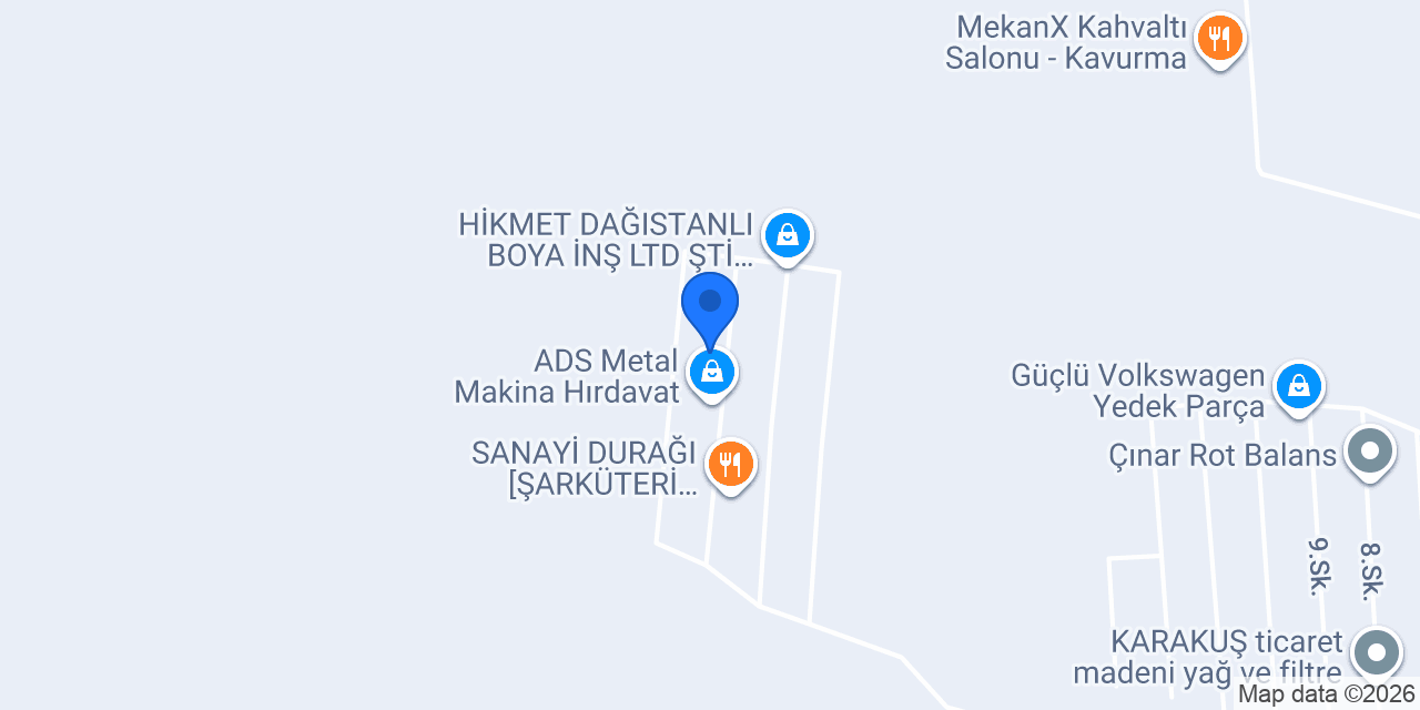 Minel Yapı konumu