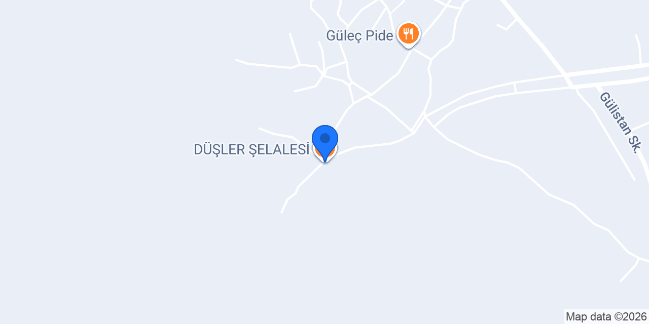 DÜŞLER ŞELALESİ konumu