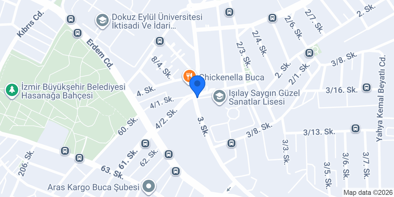 Lezzet Ege Gıda konumu