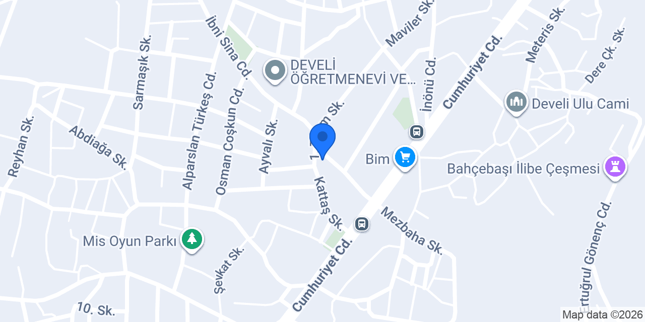Yerinde Teknik Servis 38 konumu