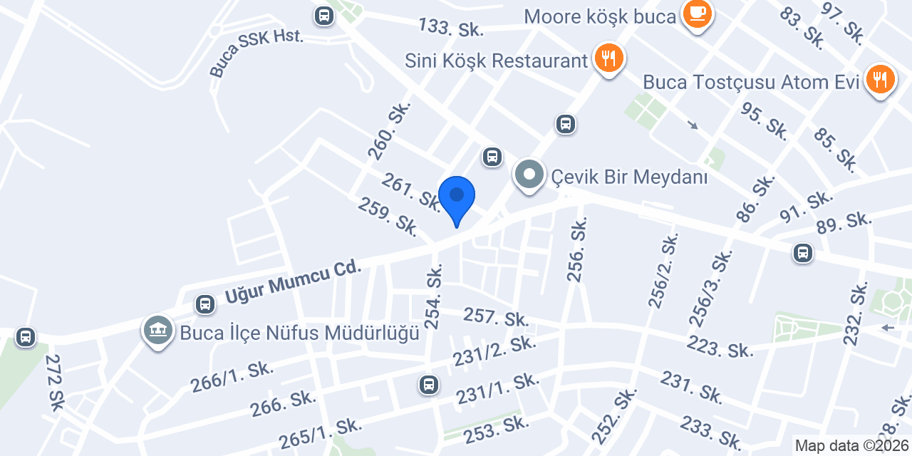 Pasaport Pizza Çevikbir konumu