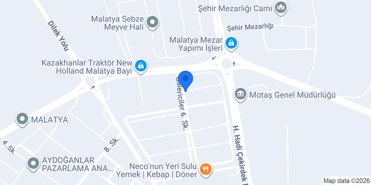 Leventoğlu Otomotiv konumu