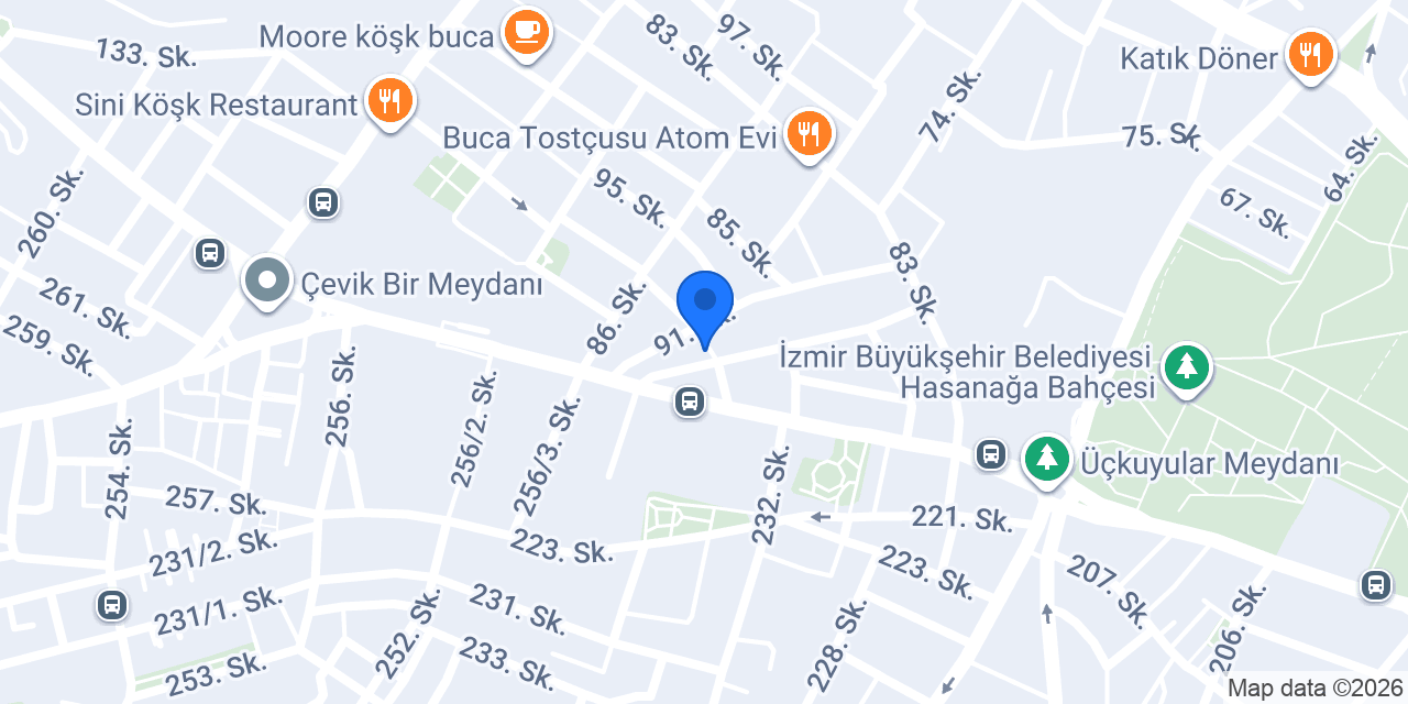 Zümrüt Pet Shop konumu