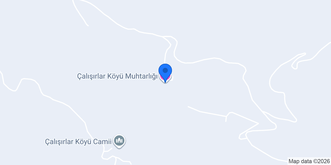 Çalışırlar Köyü Muhtarlığı konumu