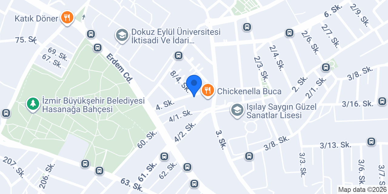 Tam Öküz'den Burger House konumu