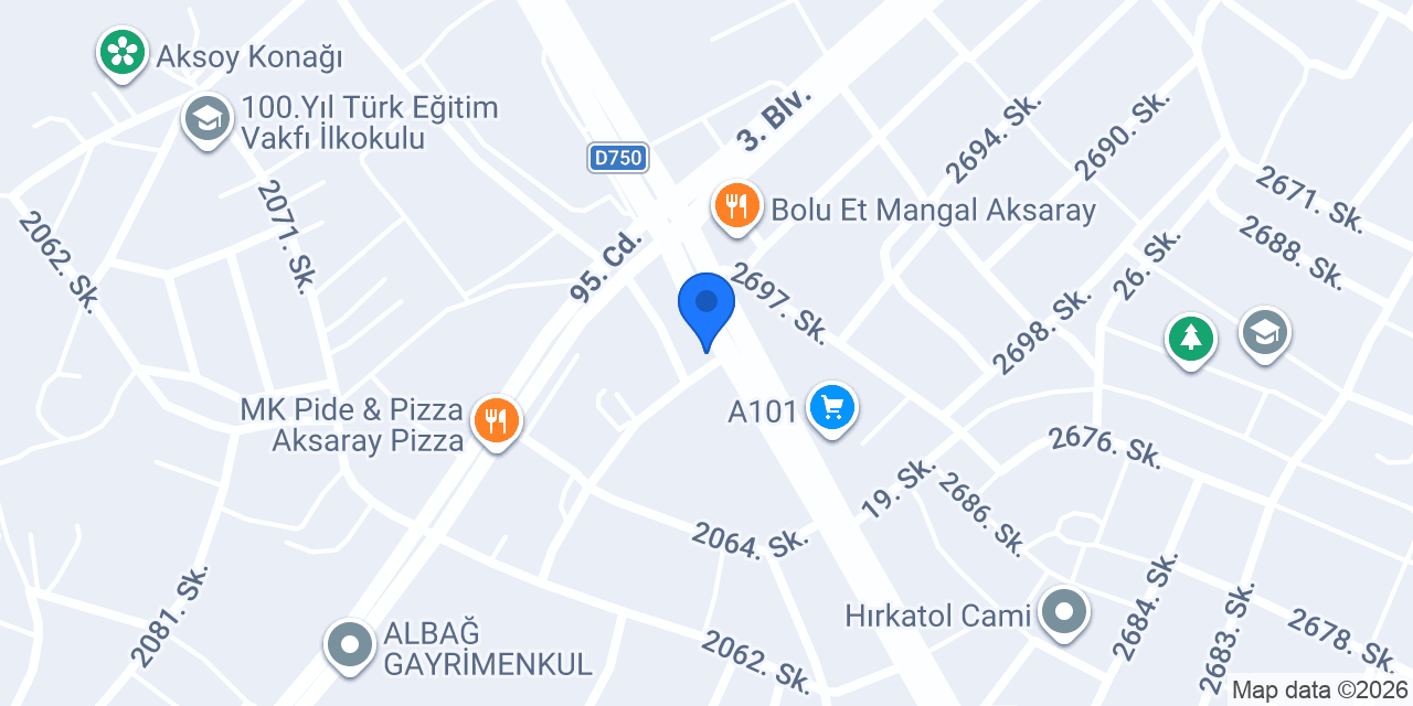 Mia Concept Aksaray konumu