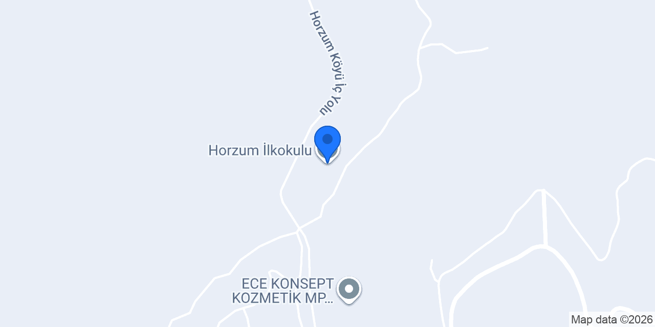 Horzum İlkokulu konumu