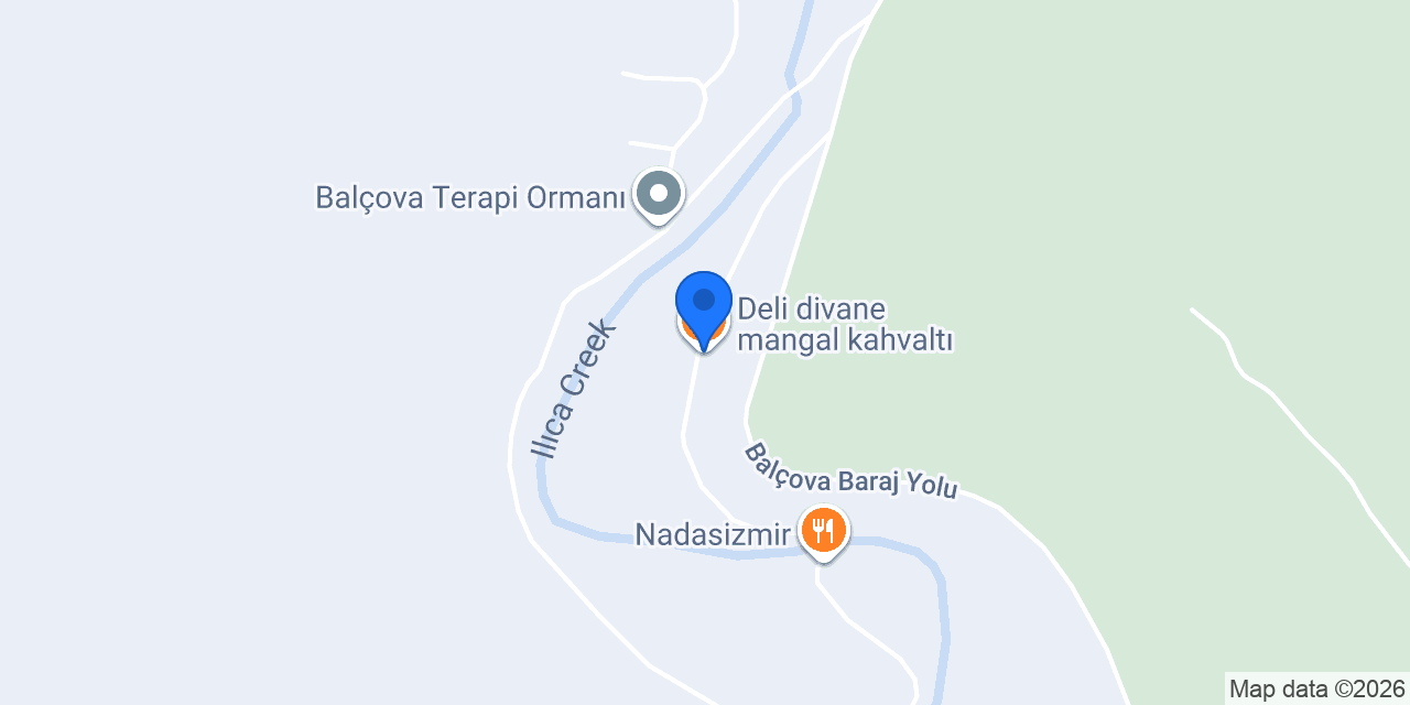 Deli divane mangal kahvaltı konumu