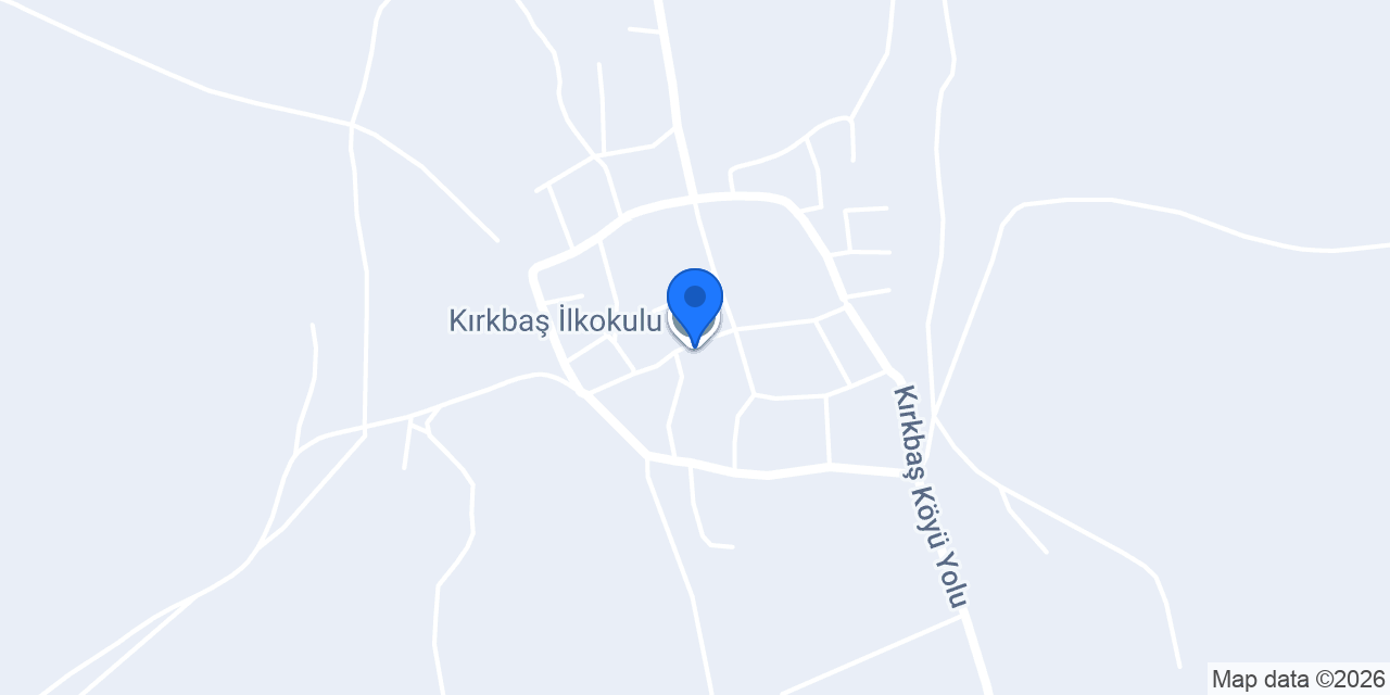 Kırkbaş İlkokulu konumu