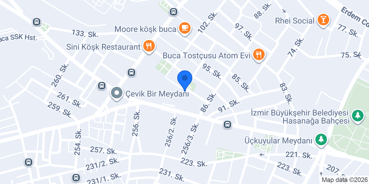 23 Nisan İlkokulu konumu
