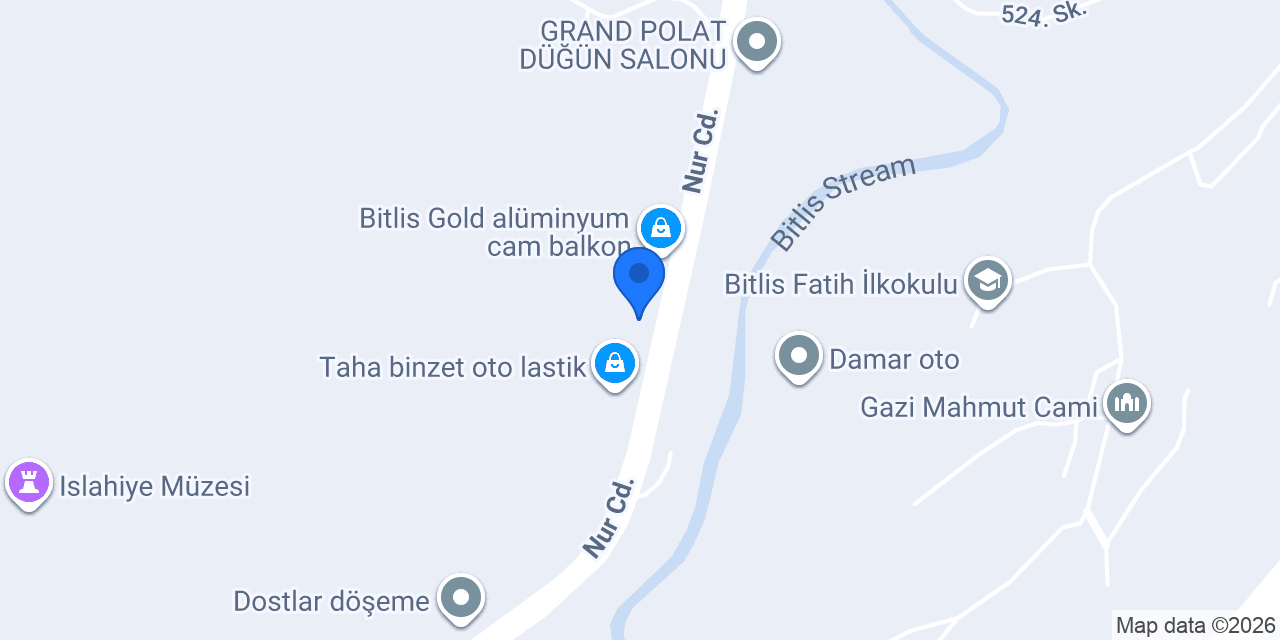 Damar oto özel servis konumu