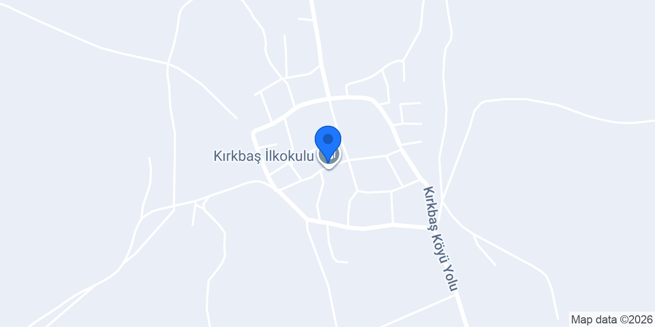 Kırkbaş Köyü Muhtarlığı konumu