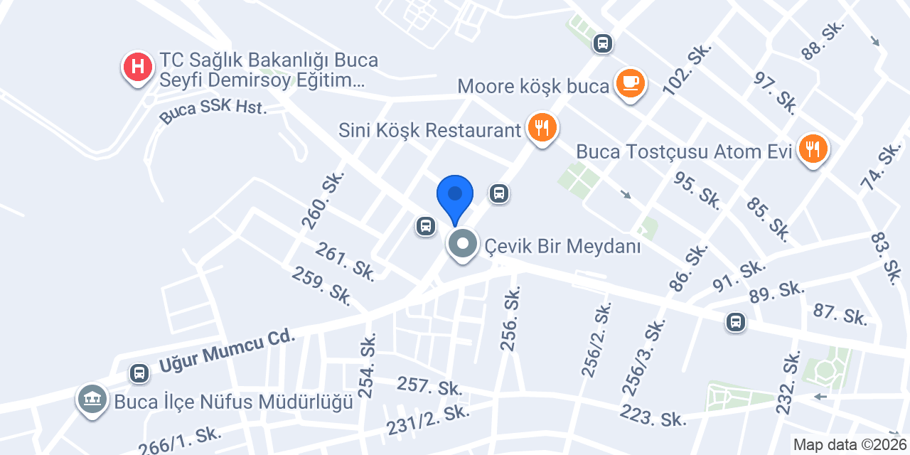 Balcılar Hukuk Bürosu konumu