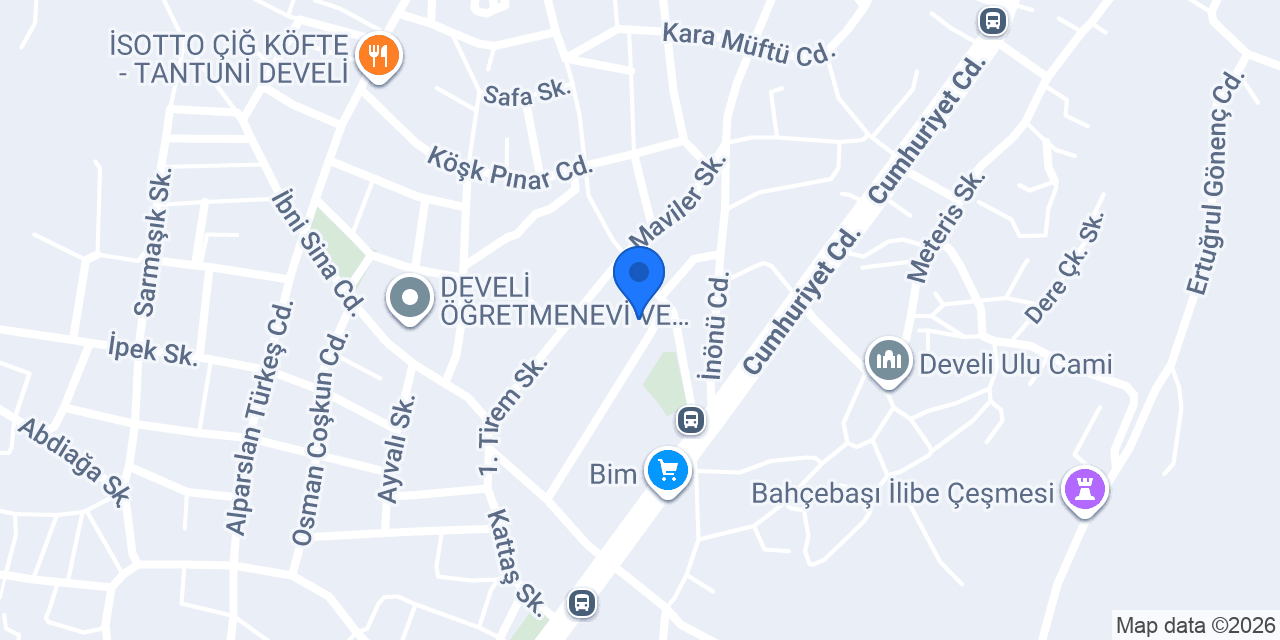 DEV MEKANİK MÜHENDİSLİK DOĞALGAZ konumu