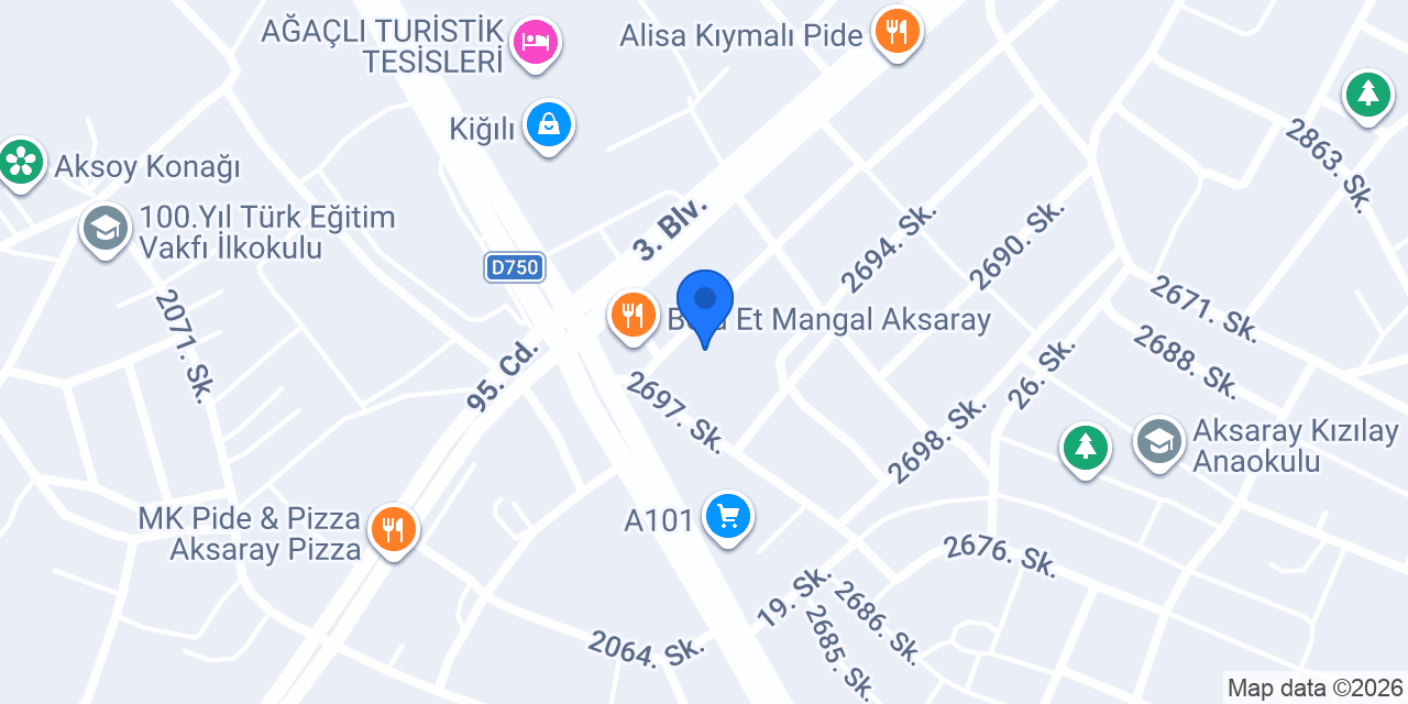 SAFA OKULLARI AKSARAY KAMPÜSÜ konumu