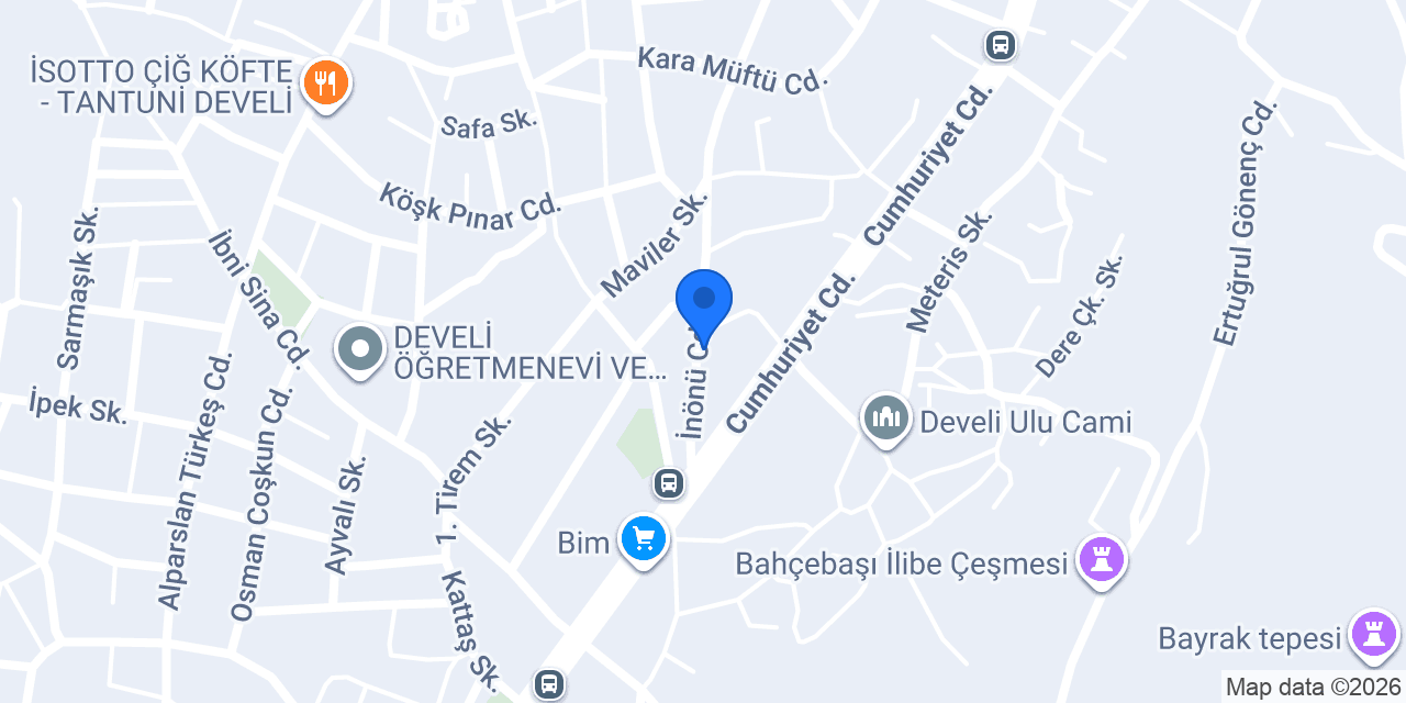 Çavuşoğlu Turizm konumu