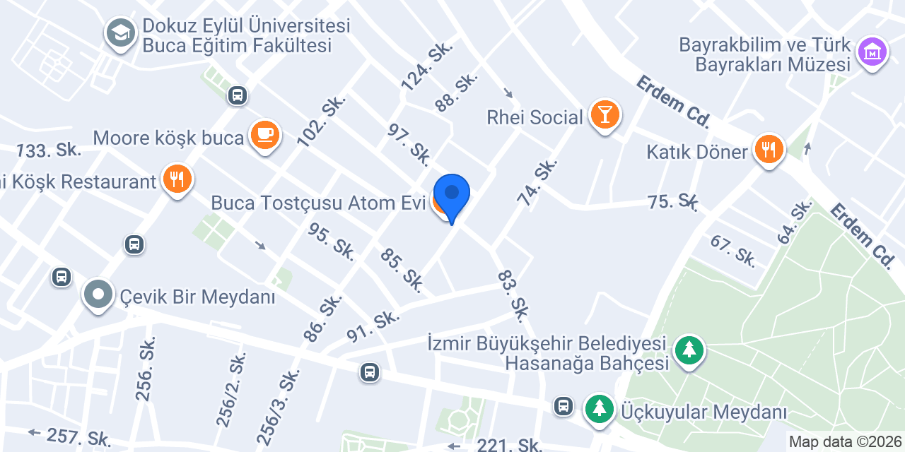 Buca Ütü Meleği kuru temizleme konumu