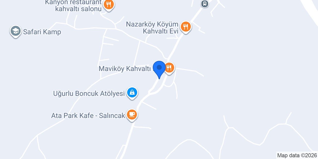 Manzara Kafe NAZARKÖY konumu