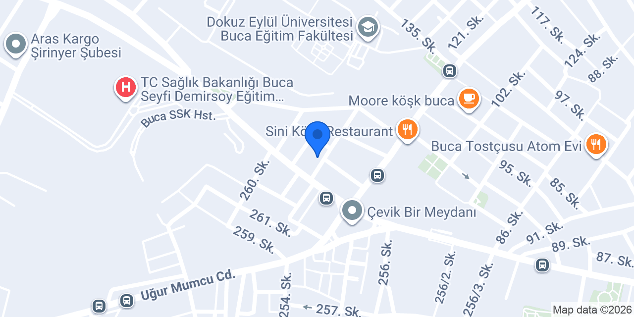 Yıldırım Sürücü Kursu konumu