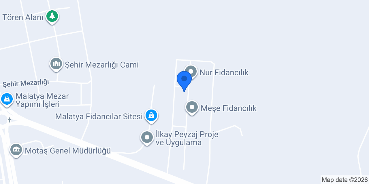 Kılıç Fidancılık konumu