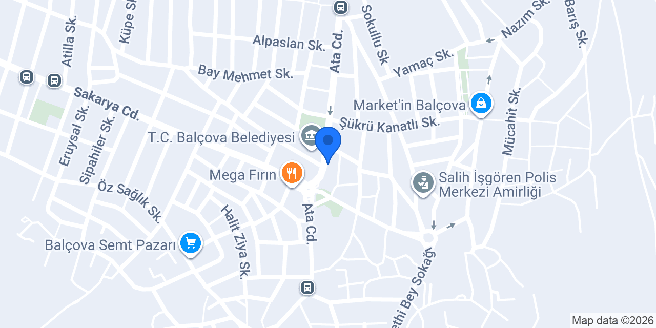 Balçova Konfor Yatak konumu
